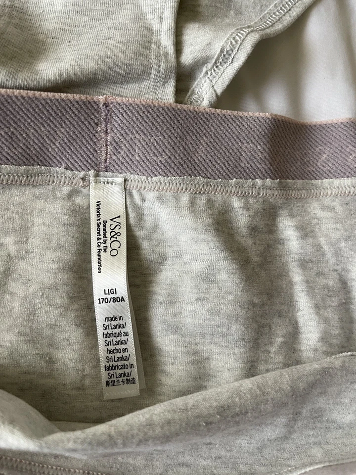 Victoria’s Secret Bragas LOTE DE 4 Algodón Logo Hiphugger Mujer’s Grandes Nuevas Sin Etiquetas Foto 4 de 4