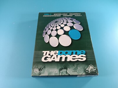 The Dome Games Volume 1 - in OVP BIG BOX - PC CD Spiel