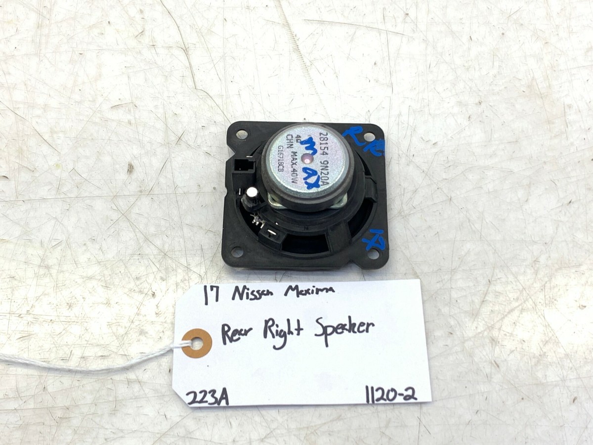 16 17 18 NISSAN MAXIMA REAR RIGHT DOOR SPEAKER OEM 28154 9N20A | eBay