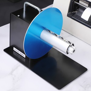 barcode label rewinder