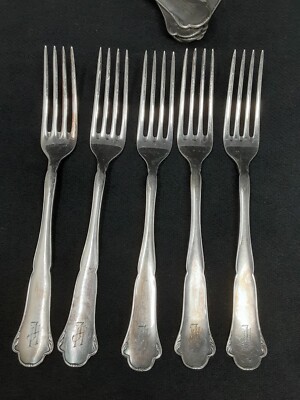 Vintage WMF Leaf Scroll Flatware (23 pieces) | eBay