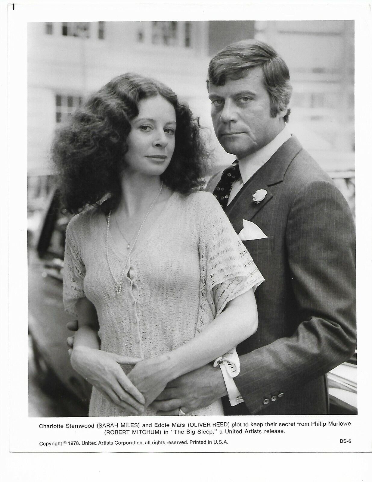 English actor Oliver Reed with his two year-old daughter Sarah