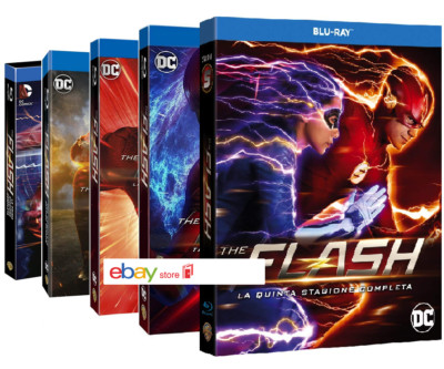 THE FLASH - 5 STAGIONI (20 BLU-RAY) SERIE TV COMPLETA DC COMICS ITALIA