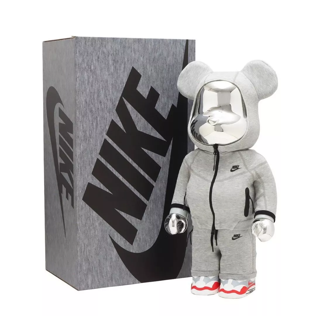 Medicom Toy BE@RBRICK NIKE TECH FLEECE N98 1000% figure | eBay