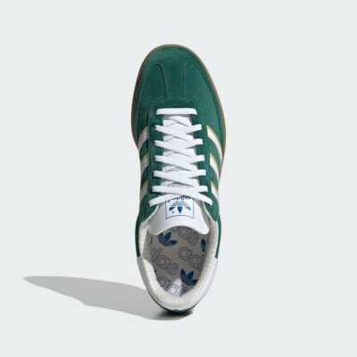 adidas gazelle silver green womens Adidas HAND 2 Grey One Light Blue Core White IG6190  BM STORE ORIGINAL  FOOTWEAR