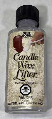 Goo Gone Candle Wax Lifter Cleaner Works on Tablecloths NOS Discontinued 59mL