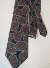 Mens Christian Dior Monsieur Italy Material Made In USA 100% Luxury Silk Tie