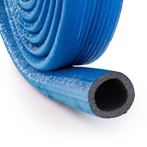 10m Isolierschlauch ROT BLAU PEX Verbundrohr Rohrschutz Isolierung 15mm - 35mm - Bild 8 von 9