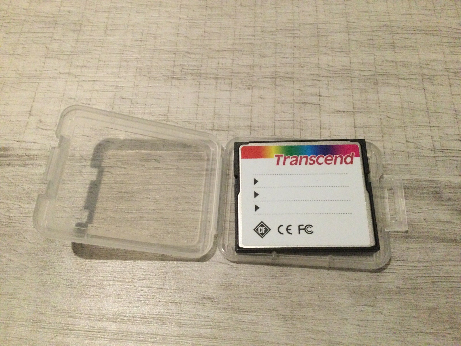 Transcend CompactFlash Card 4GB 300x w/case eBay