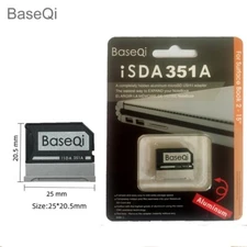 BaseQi For Microsoft Surface Book2/3 15inch Aluminum Micro sd Adapter