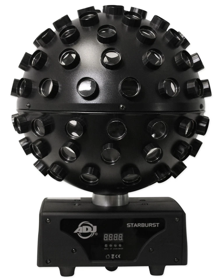 (2) American DJ ADJ Starburst Sphere Shooting Beam Effect Lights+DMX Controller - Image 4 of 4