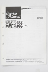 pioneer cs 407 speakers