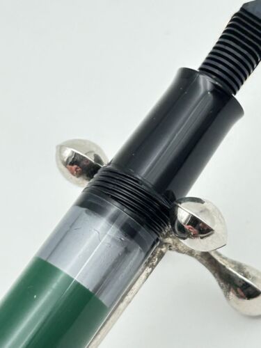 Pelikan M151 Kolbenfüller Füller grün/schwarz Exportmodell Italien ab 1997 Top - Bild 14 von 14