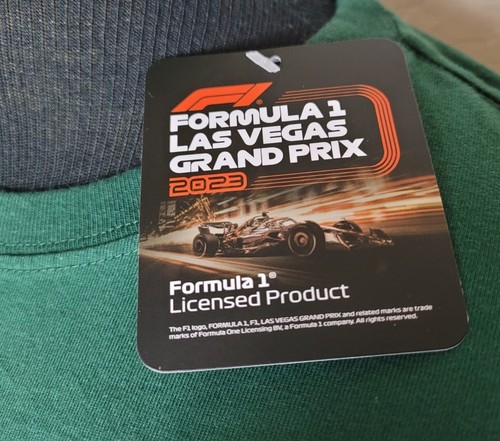 T-Shirt Malbon Formula 1 grün F1 Las Vegas 2023 Lizenzprodukt neu mit Etikett Gr. XL - Bild 4 von 7