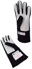 FORD MIDGETS RACING SFI 3.3/1 GLOVES SINGLE LAYER DRIVING GLOVES BLACK MEDIUM