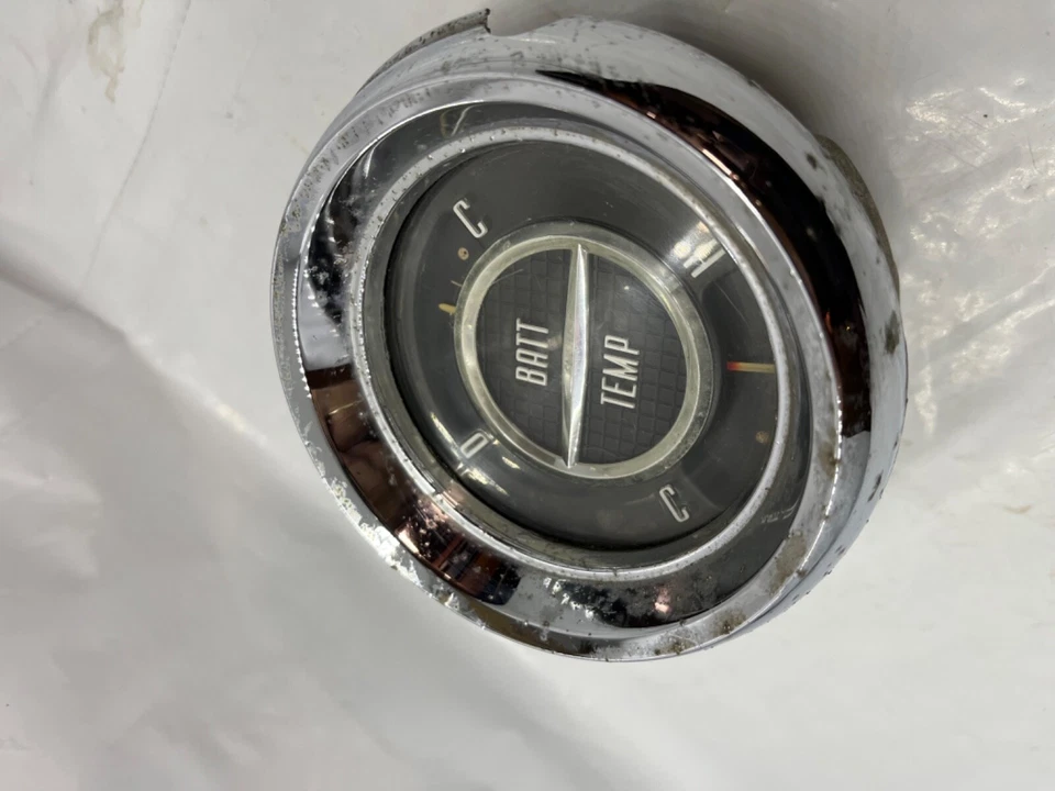 Chevrolet 1958 1959 1960 voltios y medidor de temperatura Foto 3 de 4