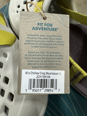 Chaco W's SZ 8 Chillos Clog Moonbeam | eBay