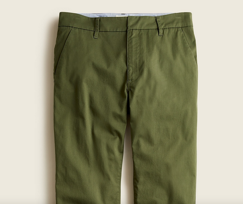 J CREW Tall Slim boyfriend chino PANT 