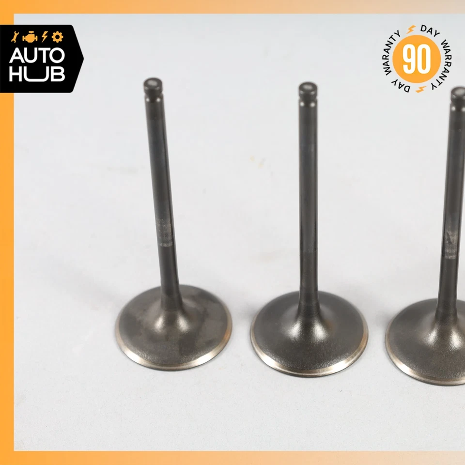 07-15 Mercedes W204 C63 E63 CLS63 AMG Cylinder Head Intake Valve Set of 7 OEM - Image 2 of 4