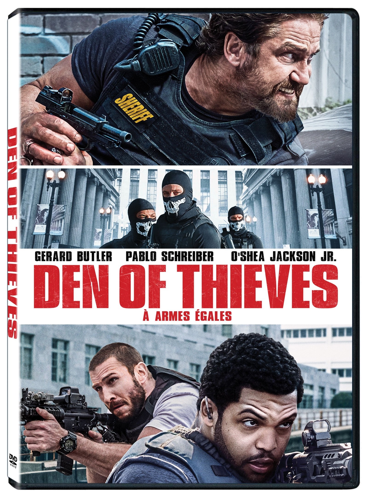 Den of Thieves (DVD) Gerard Butler Pablo Schreiber O'Shea Jackson Jr. 50 Cent