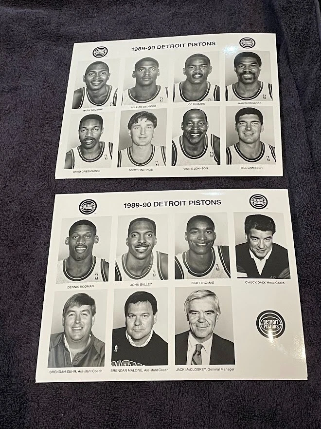 EightSevenThreeSixTwoNineOne Detroit Pistons 198990 Roster