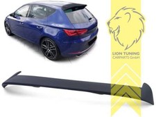 Dachspoiler Spoiler Heckspoiler Lippe für Seat Leon 3 5F Limousine schwarz matt