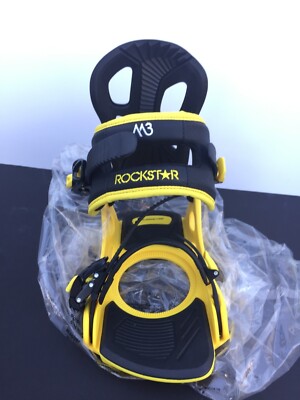 M3 ビンディング NEW M3 PIVOT Snowboard Bindings Yellow/Black by Millenium