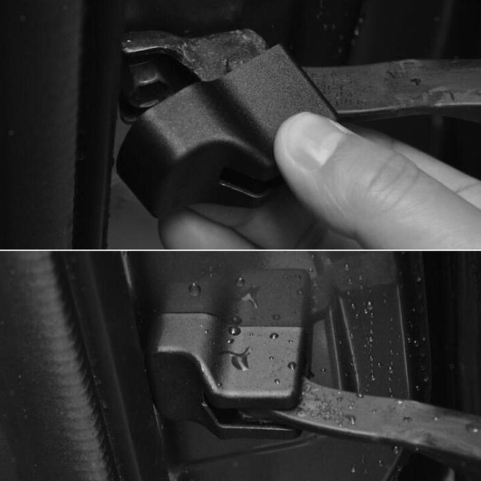 4 Pieces Car Door Check Arm Protector cover Stopper Buckle Stop cap