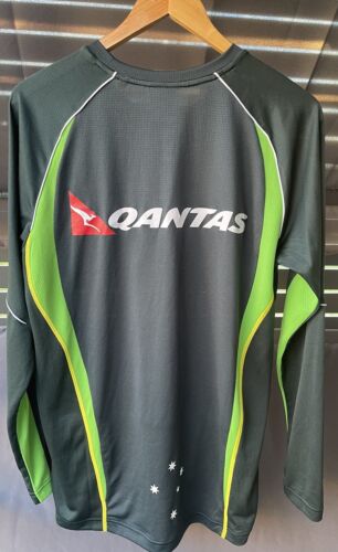Official Cricket Australia Long Sleeve Shirt Mens Size Small - Picture 8 of 10