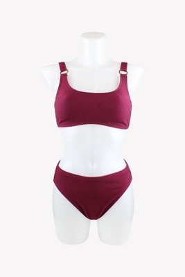 Michael Kors Damen Bademode Gr. 34 (XS) Bordeaux NEU Bikini Bikini-Set Sommer