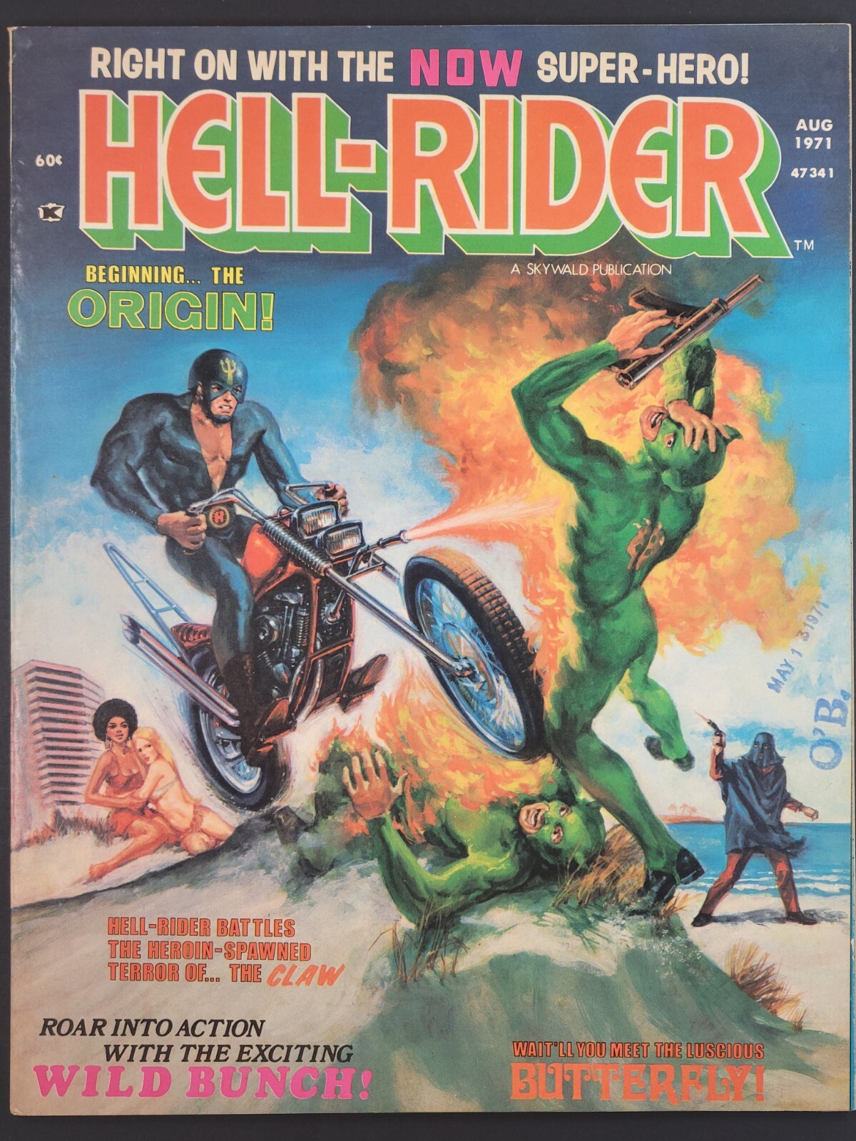 HELL-RIDER #1 Ghost Rider Prototype 1st Hell-Ride Butterfly & Brice ...