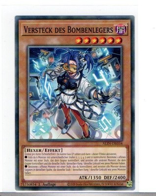 Hideout of the Bomber - ALIN-EN034 - Common - 1st Edition