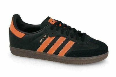 adidas samba orange black