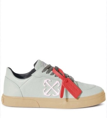Off-White Low Vulcanized Sneaker Gr. UK 6 Brandneu Original UVP 350  #SC52