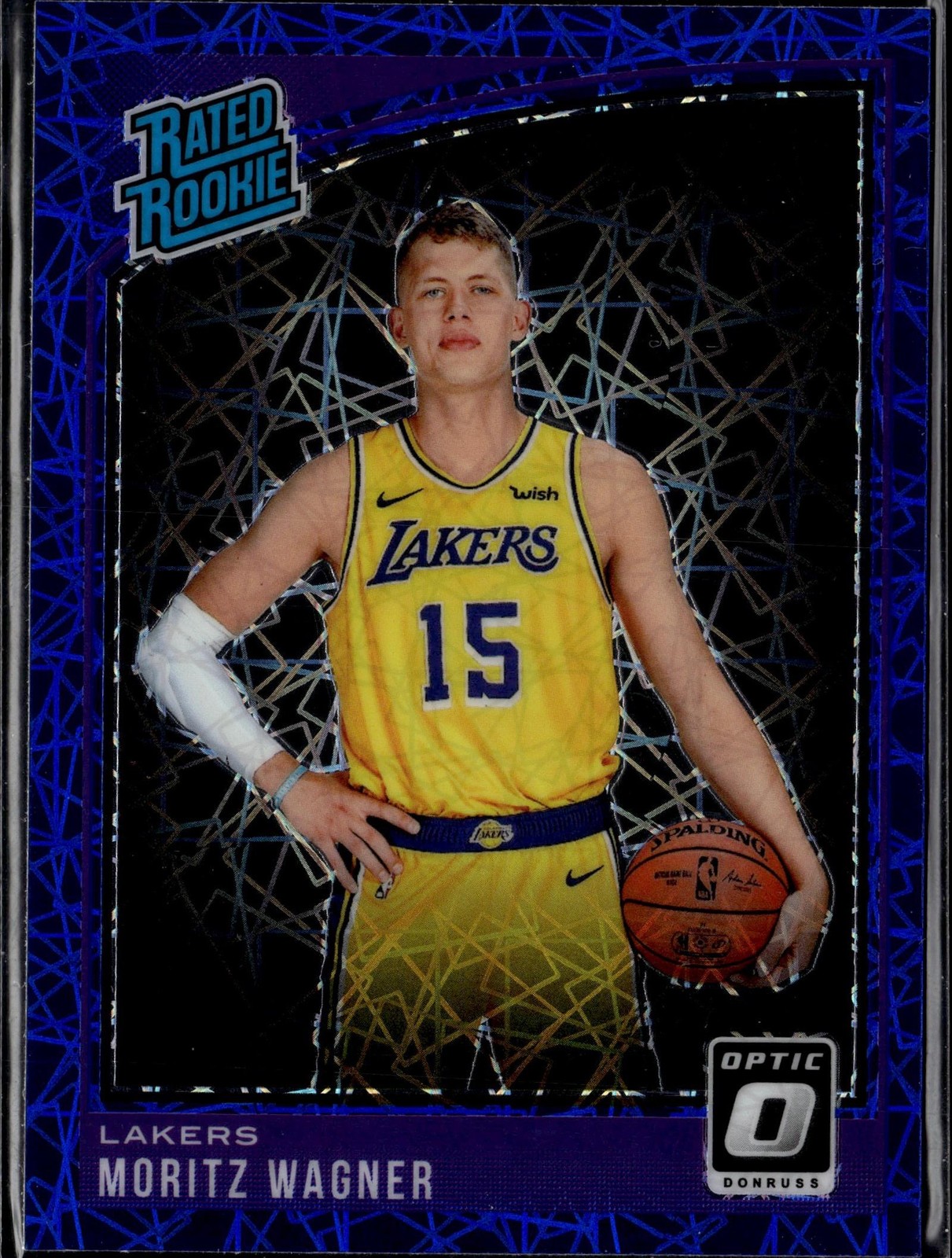 2018-19 Donruss Optic #197 Moritz Wagner Blue Velocity