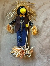 Vintage SCARECROW Figure Fall Thanksgiving Ha...