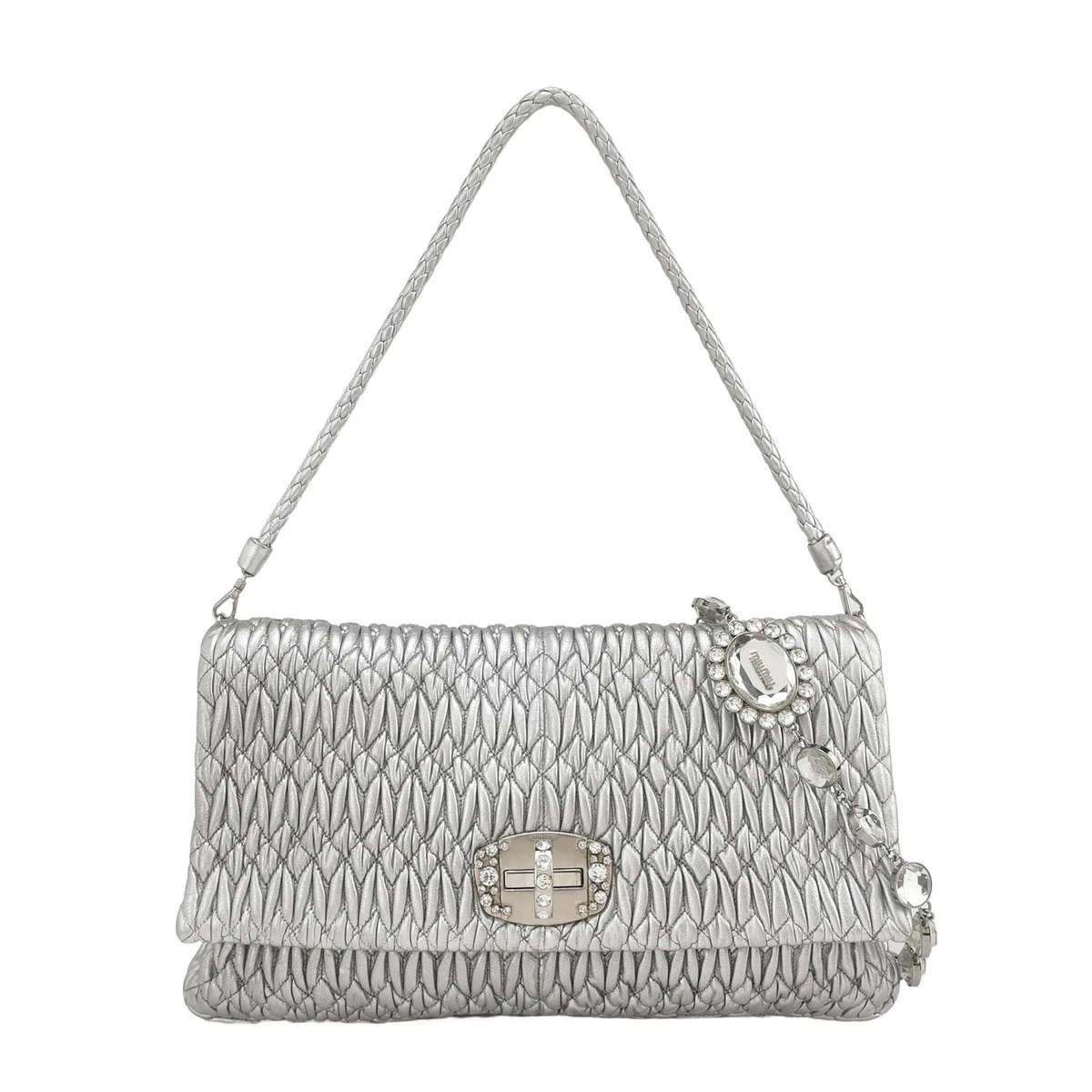 Miu Miu Silver Bags & Handbags for Women for sale | eBay