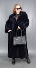 9630 GLAMOROUS REAL SHEARED MINK COAT LUXURY FUR EXTRA LONG BEAUTIFUL SIZE 2XL