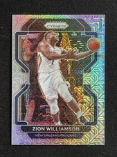 Zion Williamson 2021-22 Panini Prizm Mojo Prizm /25 #108