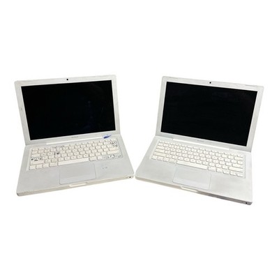 2 Apple Macbook A1181 SOLD AS IS - FOR PARTS ONLY Untested