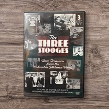 The Three Stooges DVD 2004 Rare Treasures Columbia Pictures Vault 3-Disc Set 11