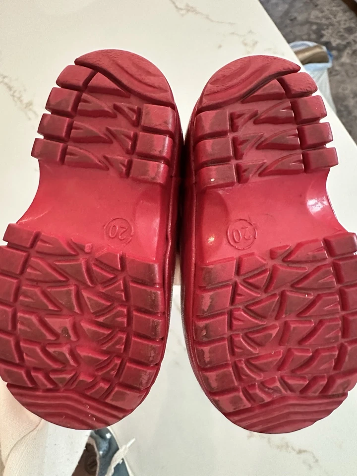 Botas de lluvia Polarn O. Pyret para niños pequeños talla 20 (5) Foto 4 de 4