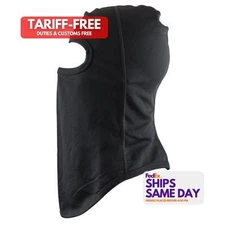 Zamp RA005003, One Black Polyester Balaclava Non Fire Retardant Black Performanc