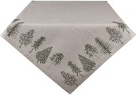 Clayre & Eef NPT03 Tischdecke Weihnachten Beige GrüN 130X180 Cm