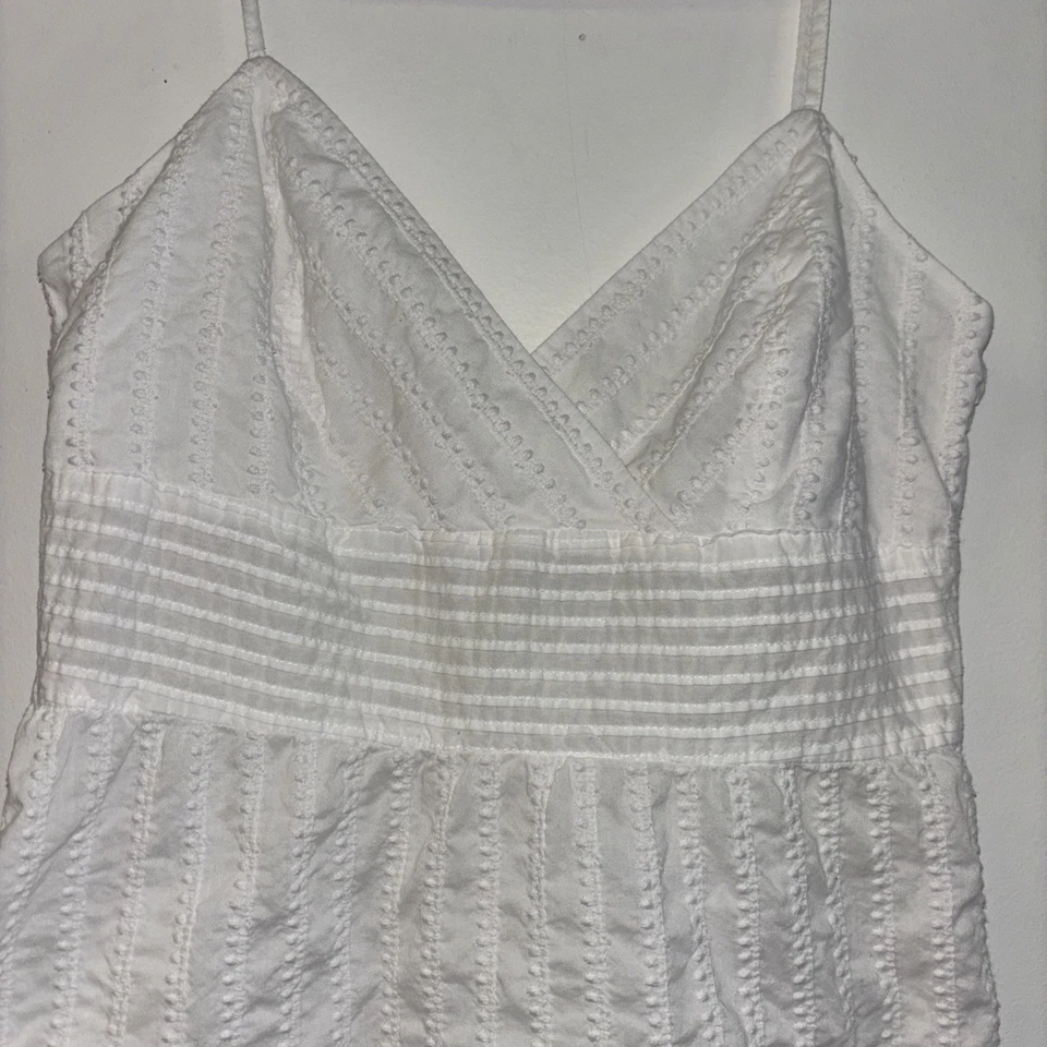 Blusa Inc Talla 8 Med Cottage Core Fairy Cochette Playa Campesina Orgánica Fluida Cami Foto 3 de 4