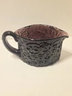 Blenko 6730 Joel Myers Purple Plum Textured Glass Pitcher