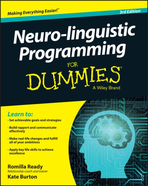 Neuro-linguistic Programming For Dummies 9781119106111 - Free Tracked Delivery