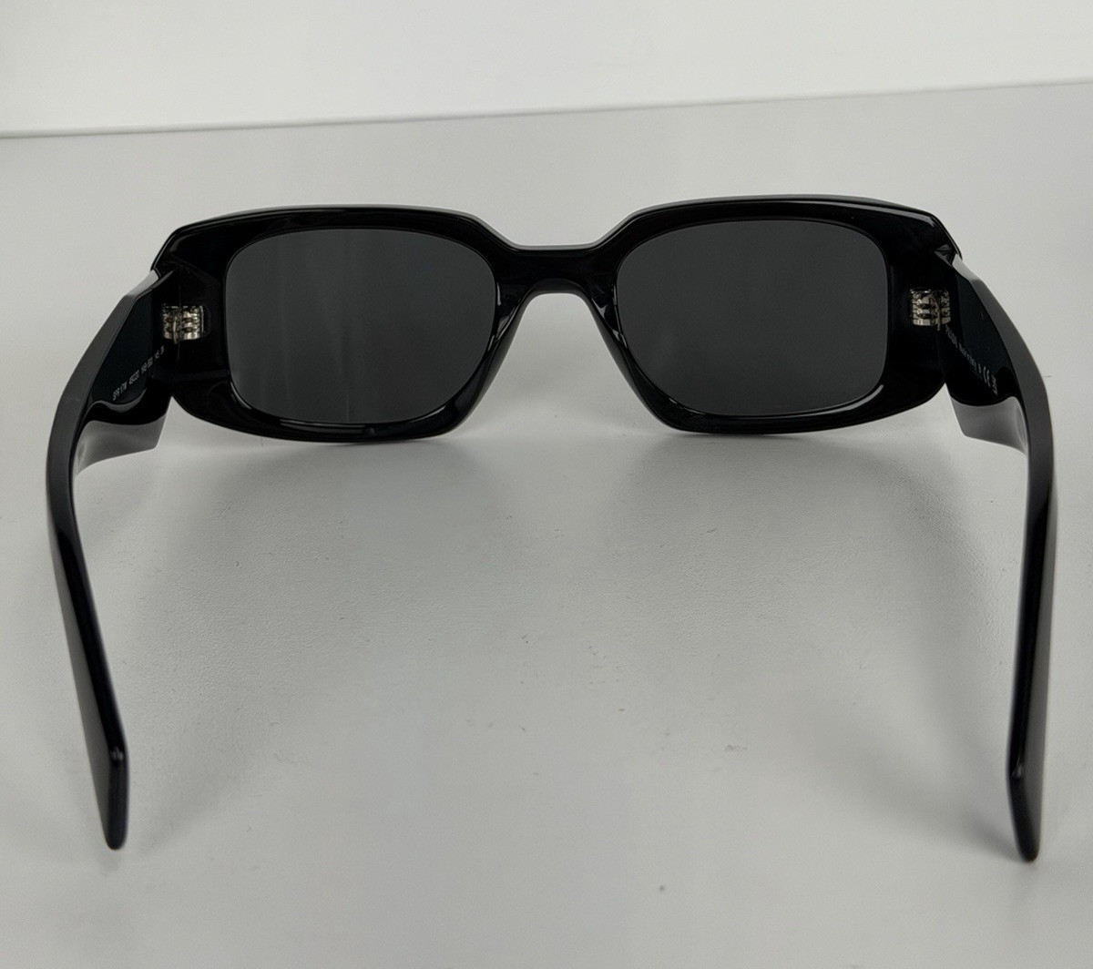 Prada PR 17WS Symbole Rectangular Sunglasses in B… - image 5
