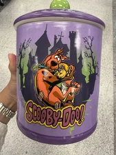 NEW Scooby Doo Scooby Snacks Large Ceramic Cookie Snack Jar