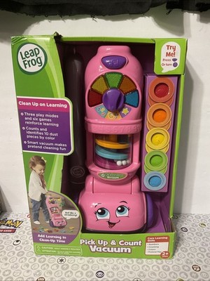 LeapFrog Pick Up and Count Vacuum, Pink - New - Sealed - FastShip!